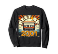 Best 2001 Cassette Tape Birthday Sweatshirt - Minimalist Print Unisex - T-Shirt, Sweatshirt, Hoodie