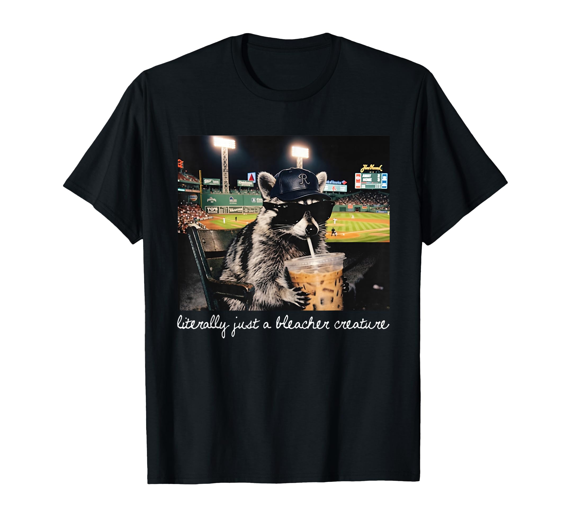 Literally Just Bleacher Creature T-Shirt - Custom Art Print for Adults - T-Shirt, Sweatshirt, Hoodie