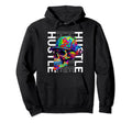 Graffiti Hip Hop Old School Hoodie - Casual Everyday Wear Men Women - T-Shirt, Sweatshirt, Hoodie