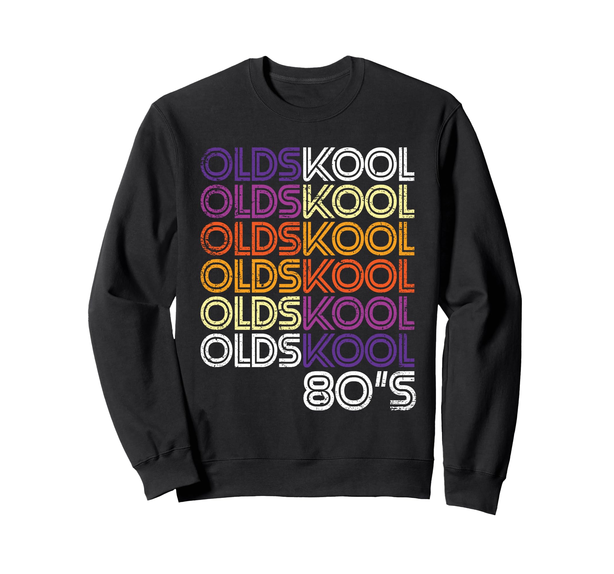 Oldskool Old School 80S Hip Hop And Sweatshirt - Streetwear Style Unisex - T-Shirt, Sweatshirt, Hoodie