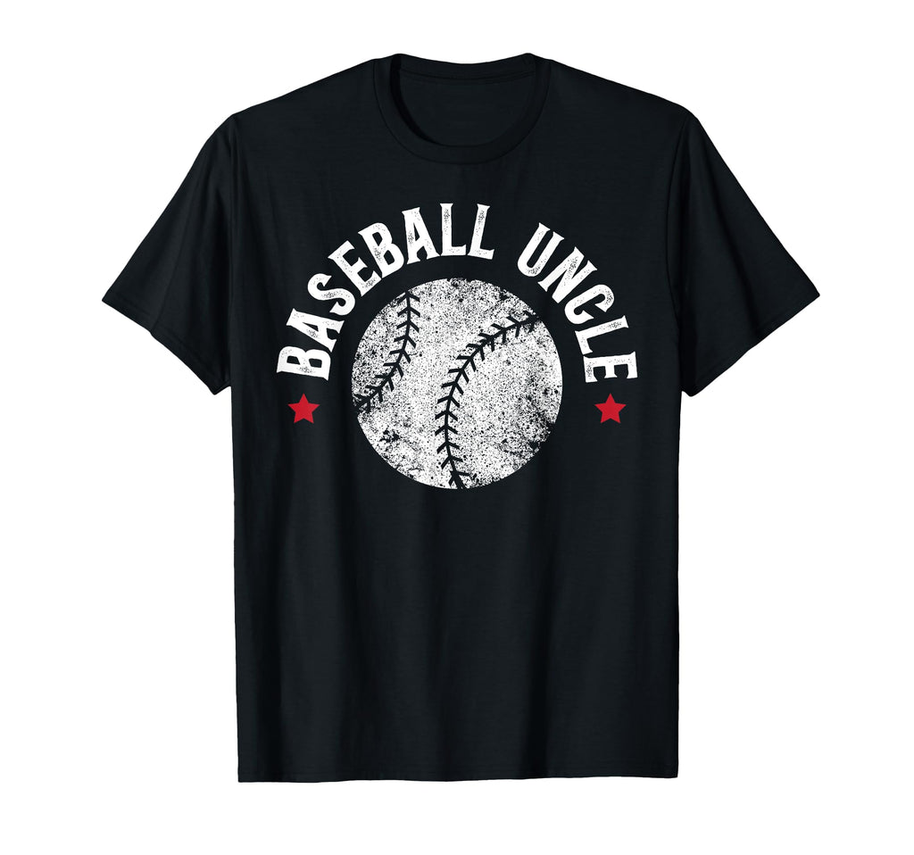 Proud Baseball Uncle Baseball T-Shirt - Fun Novelty Design Men Women - T-Shirt, Sweatshirt, Hoodie