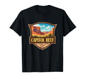 Capitol Reef National Park Illustration T-Shirt - Trendy Graphic Men Women - T-Shirt, Sweatshirt, Hoodie