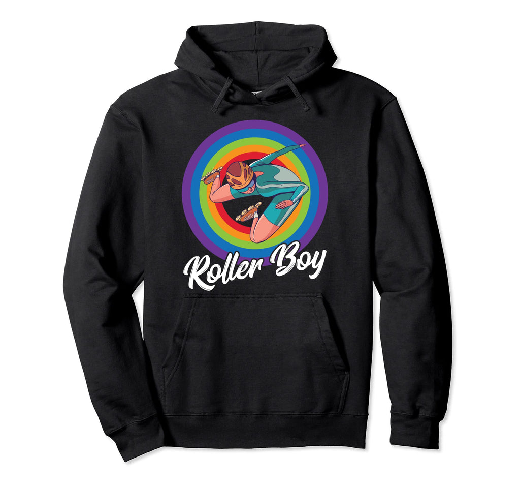 Roller Roller Skates Inline Skating Skate Hoodie - Trendy Graphic Unisex - T-Shirt, Sweatshirt, Hoodie