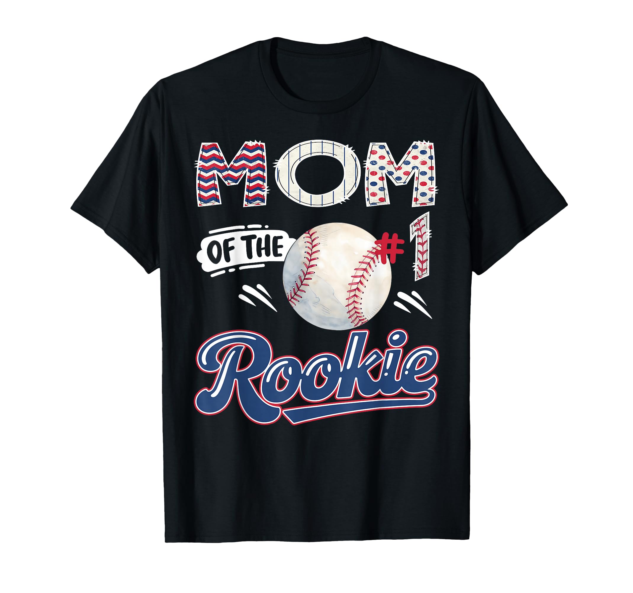 Mom Rookie Baseball 1St Birthday Party T-Shirt - Streetwear Style Unisex - T-Shirt, Sweatshirt, Hoodie