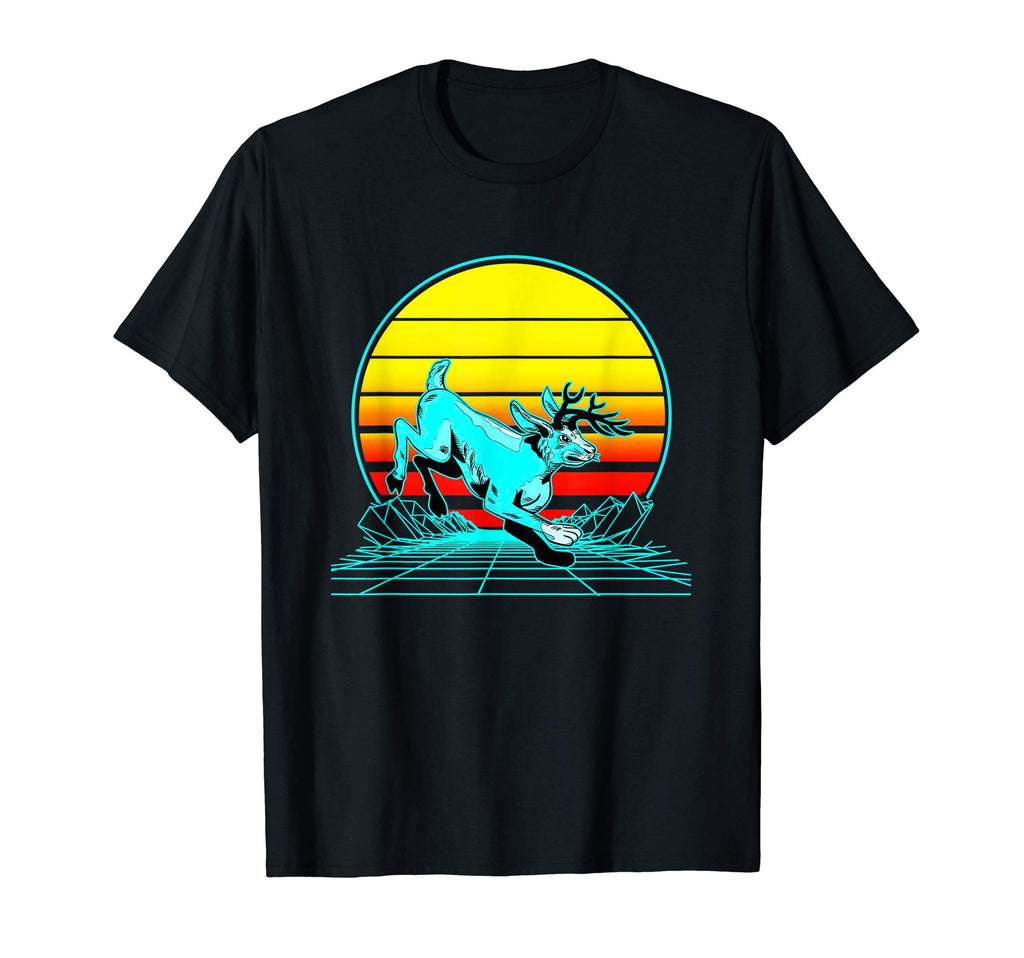 Sunset Jackalope T-Shirt - Casual Everyday Wear for Adults - T-Shirt, Sweatshirt, Hoodie