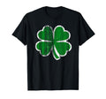 Four Leaf Clover Heavy Distressed T-Shirt - Custom Art Print for Adults - T-Shirt, Sweatshirt, Hoodie