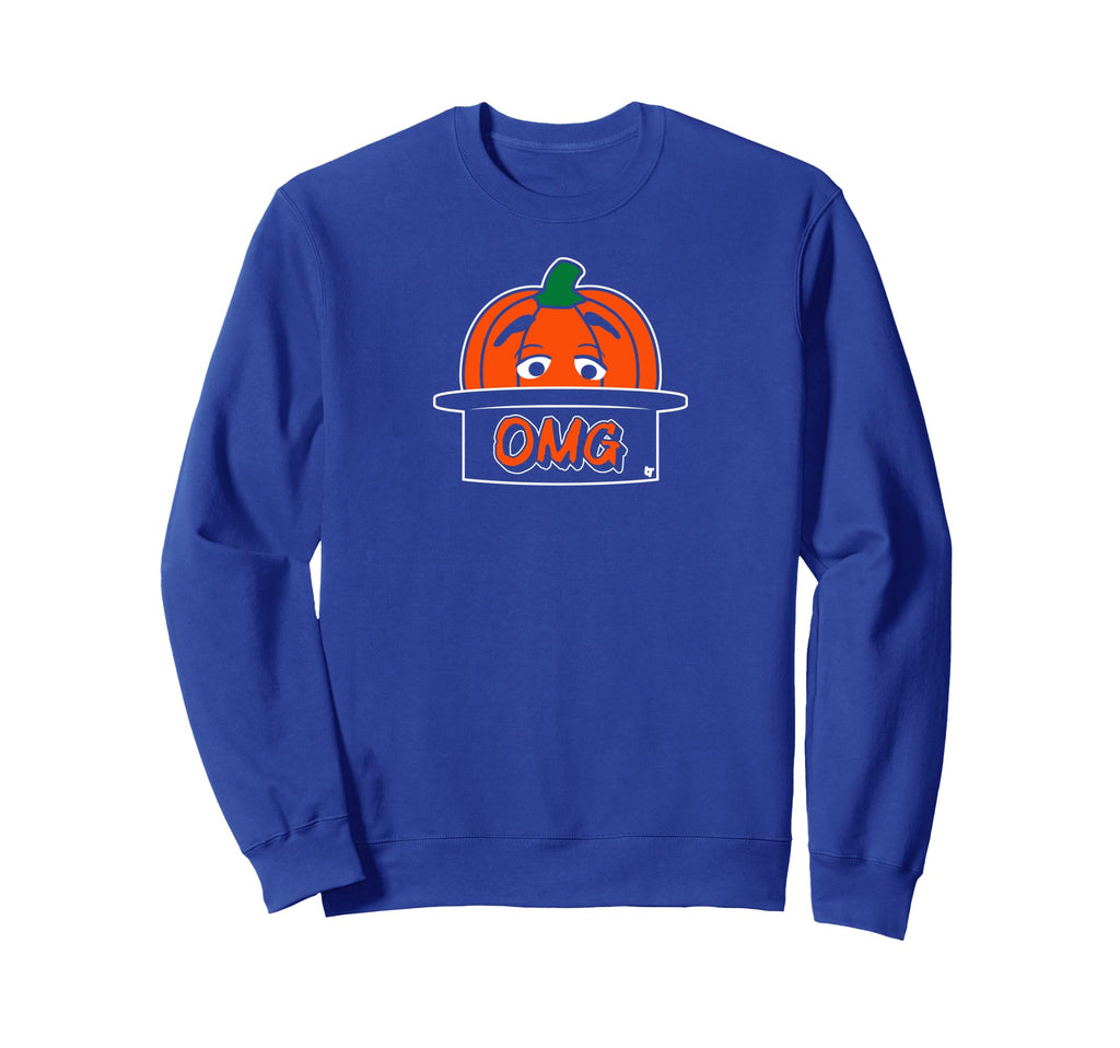 Playoff Pumpkin New York Baseball Sweatshirt - Aesthetic Graphic Men Women - T-Shirt, Sweatshirt, Hoodie