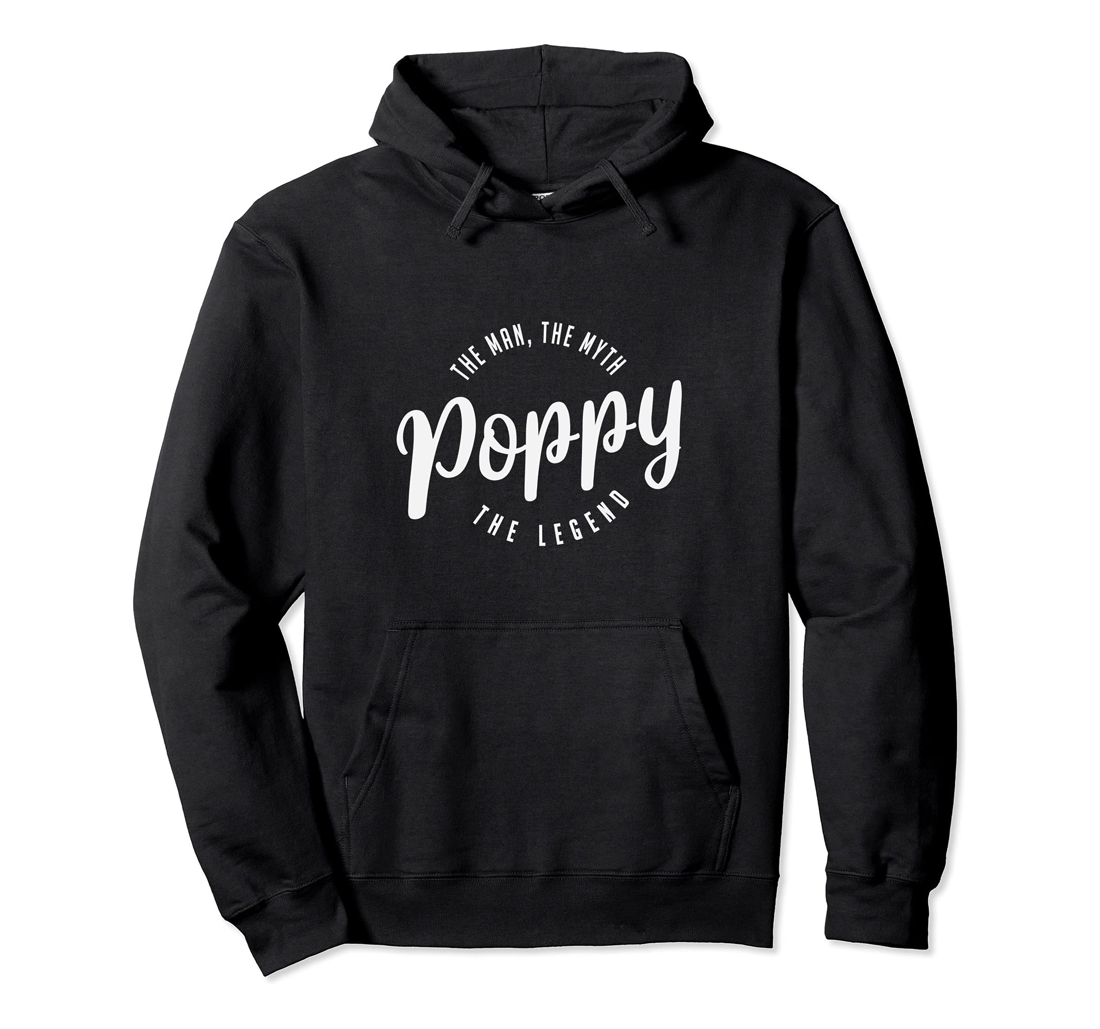 Poppy Myth Legend Distressed Hoodie - Graphic Print Men Women - T-Shirt, Sweatshirt, Hoodie