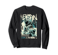 Y2K Rebel Bold Urban Graffiti Sweatshirt - Aesthetic Graphic for Adults - T-Shirt, Sweatshirt, Hoodie