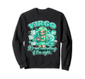Virgo Bratcore Aesthetic Green Y2K Sweatshirt - Graphic Print Men Women - T-Shirt, Sweatshirt, Hoodie