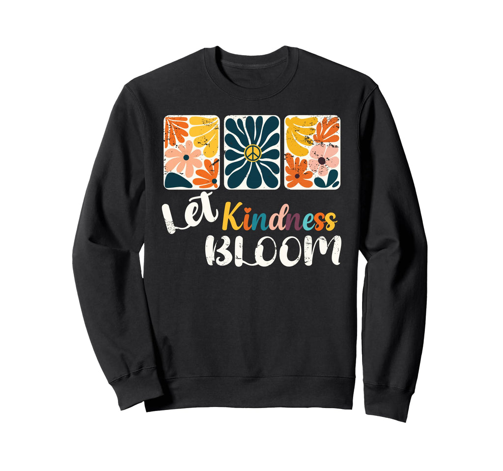 Let Kindness Bloom Boho Matisse Sweatshirt - Casual Everyday Wear Unisex - T-Shirt, Sweatshirt, Hoodie