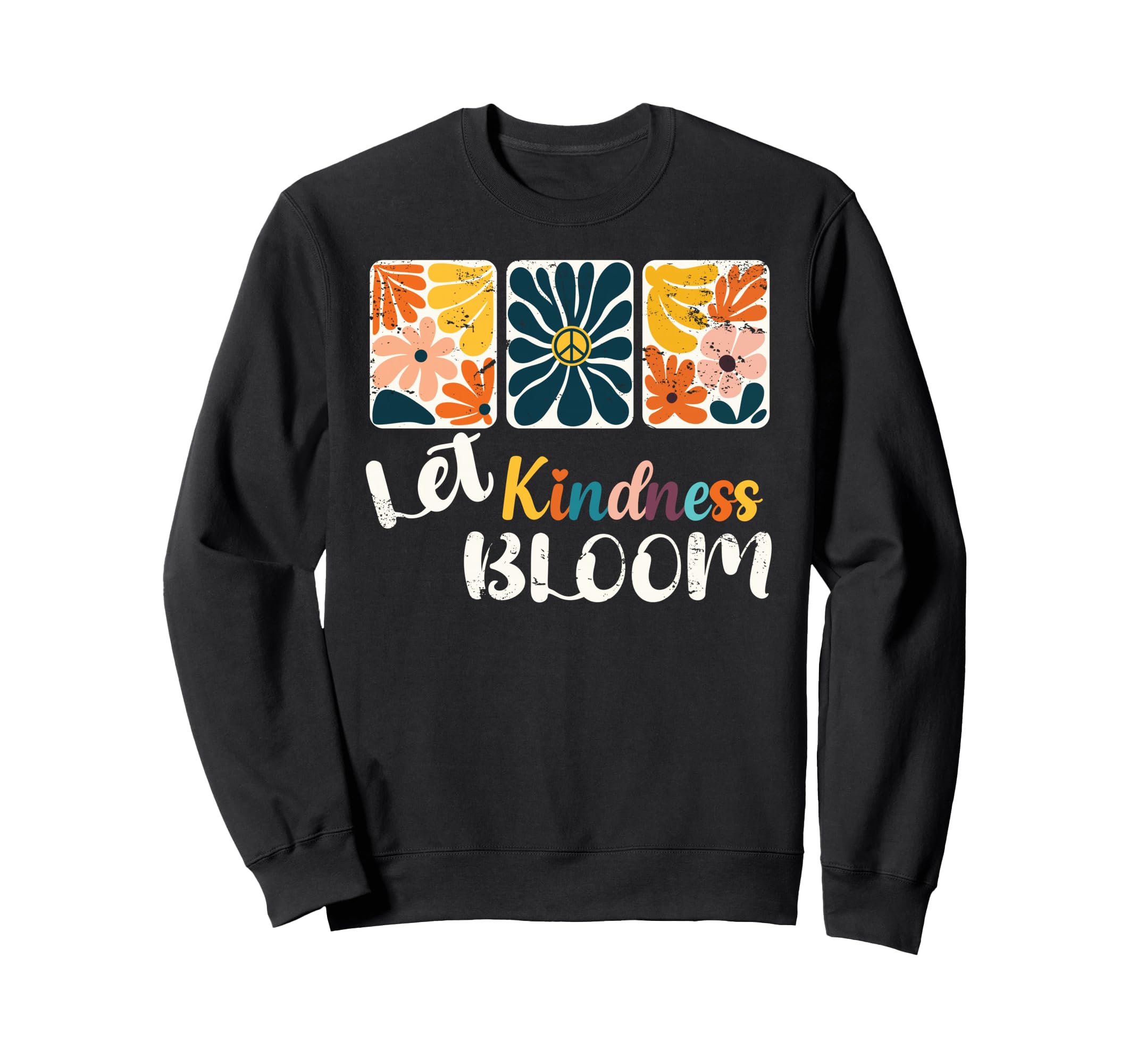Let Kindness Bloom Boho Matisse Sweatshirt - Casual Everyday Wear Unisex - T-Shirt, Sweatshirt, Hoodie