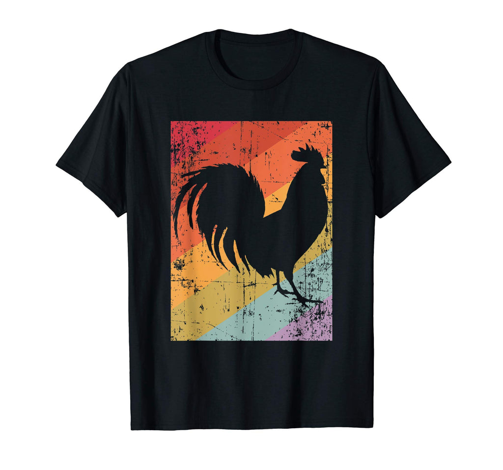 Cock Sunset Rainbow T-Shirt - Unique Graphic Unisex - T-Shirt, Sweatshirt, Hoodie