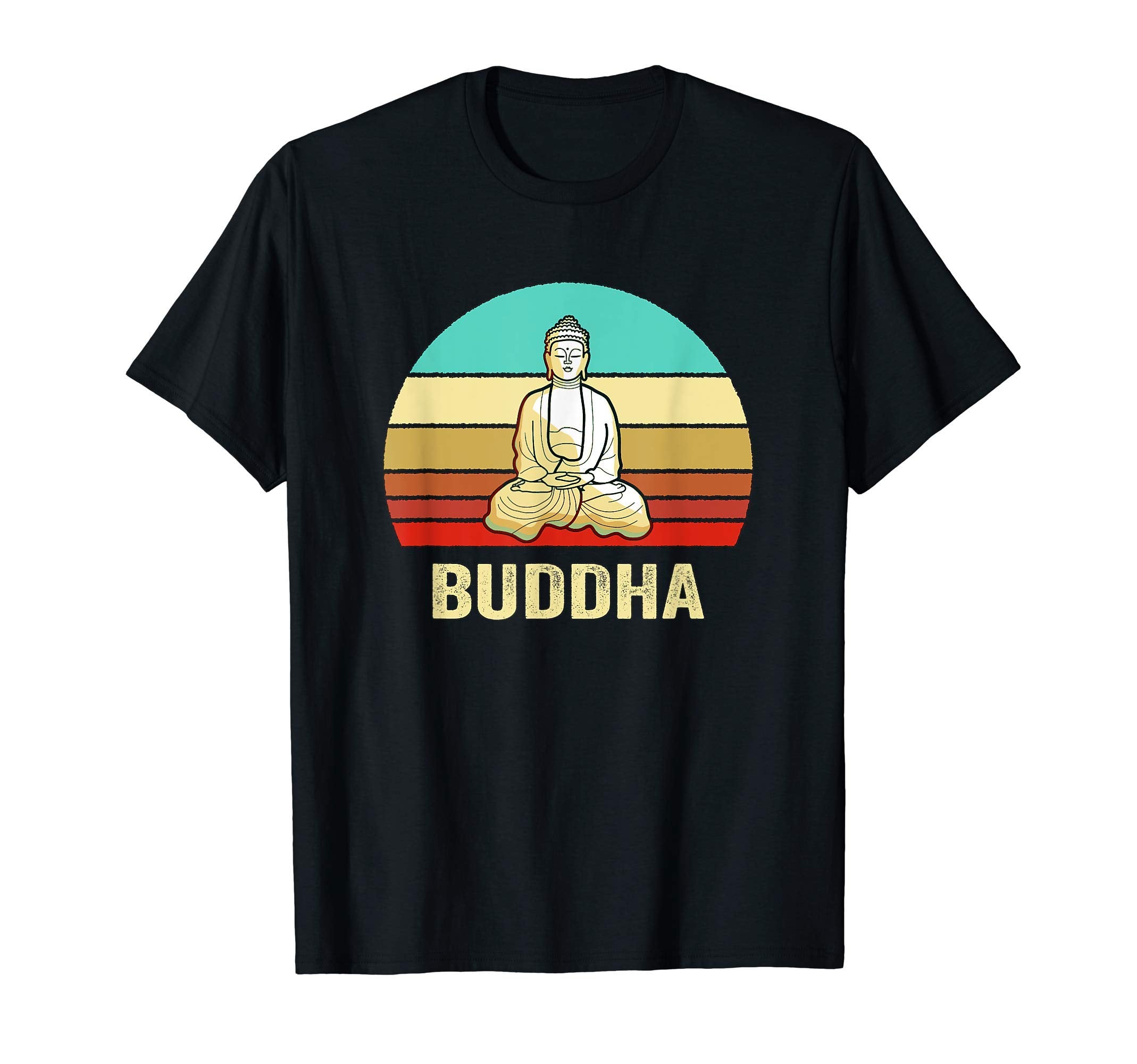 Sunset Buddha T-Shirt - Trendy Graphic Men Women - T-Shirt, Sweatshirt, Hoodie