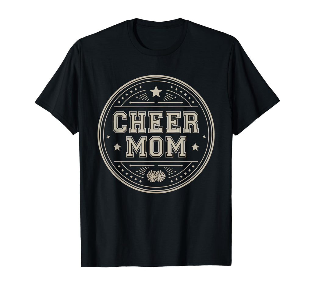 Cheer Mom Mother Bow Cheerleader T-Shirt - Minimalist Print for Adults - T-Shirt, Sweatshirt, Hoodie