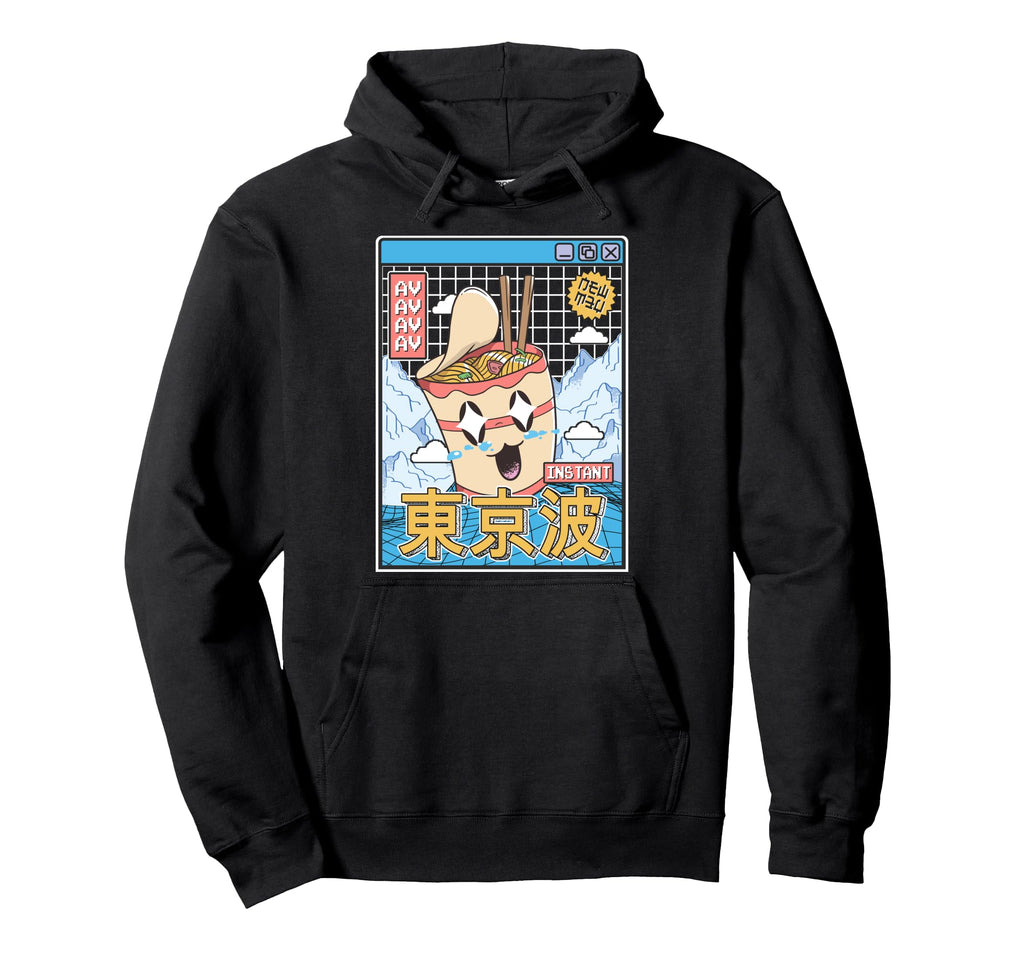 Instant Ramen Noodles Japanese Kawaii Hoodie - Graphic Print Unisex - T-Shirt, Sweatshirt, Hoodie