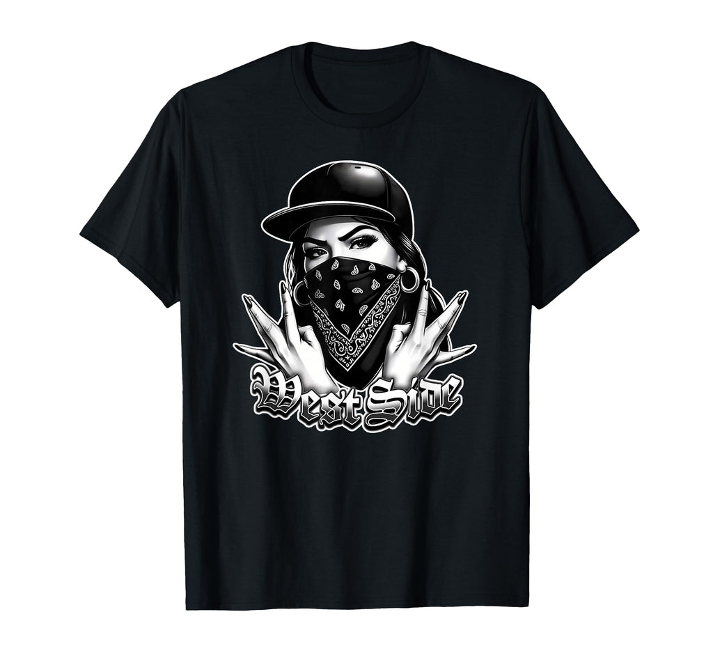 Westside Hand Sign Gang West Coast T-Shirt - Novelty Apparel for Adults - T-Shirt, Sweatshirt, Hoodie