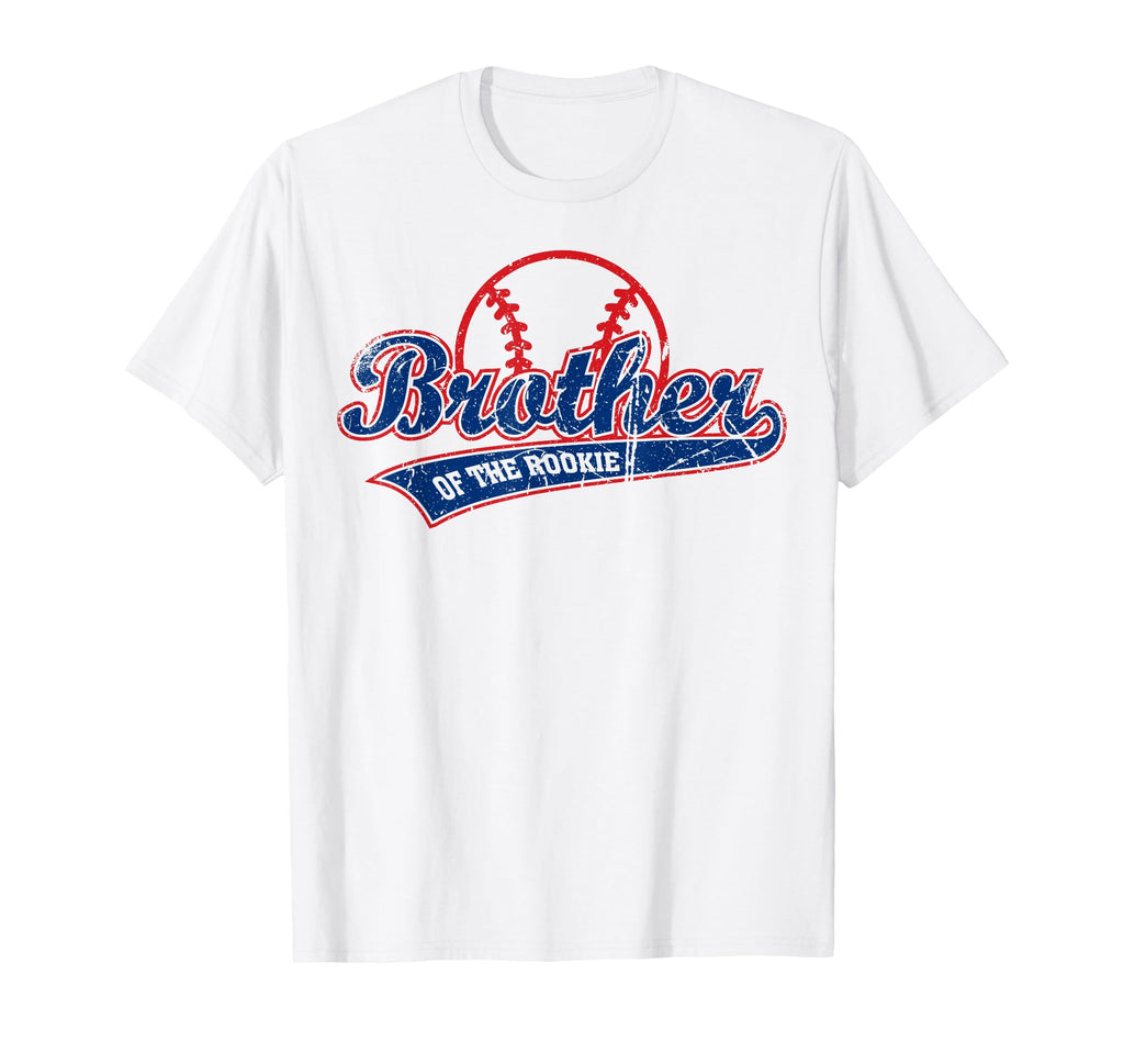 Funny Baseball Brother Rookie T-Shirt - Graphic Print Unisex - T-Shirt, Sweatshirt, Hoodie
