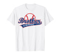 Funny Baseball Brother Rookie T-Shirt - Graphic Print Unisex - T-Shirt, Sweatshirt, Hoodie