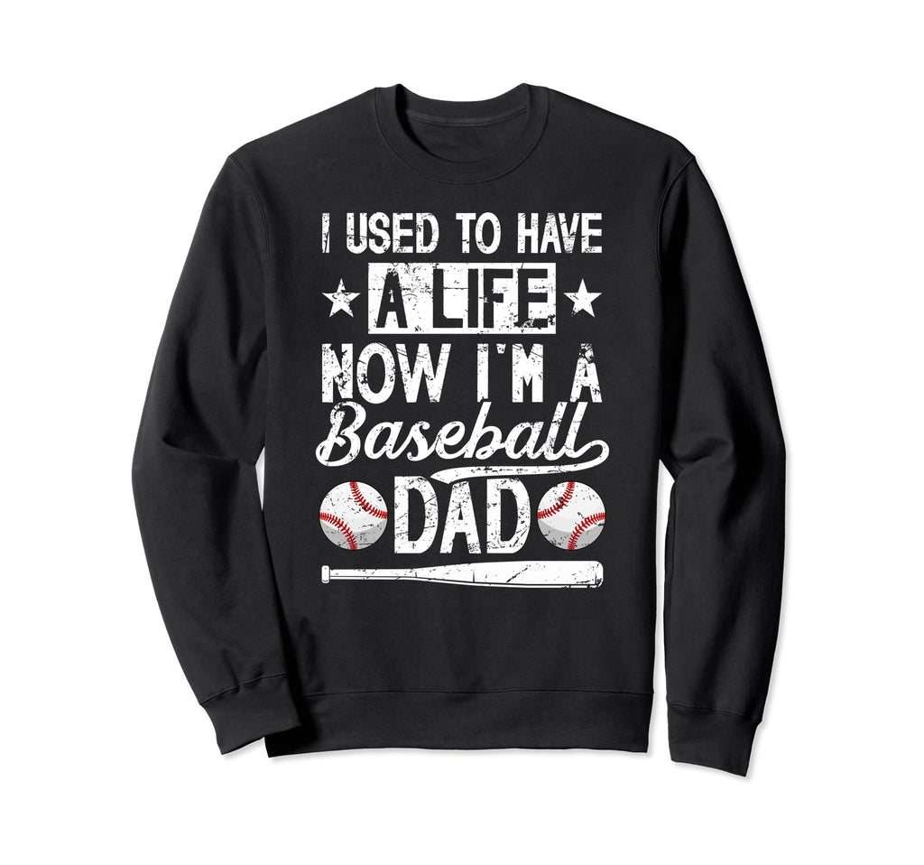 Im Baseball Dad Baseball Player Father Sweatshirt - Custom Art Print Unisex - T-Shirt, Sweatshirt, Hoodie
