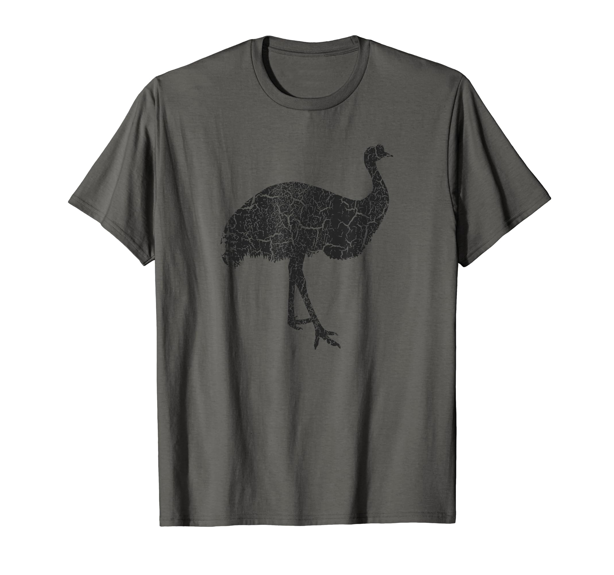 Emu Distressed Emu T-Shirt - Trendy Graphic Unisex - T-Shirt, Sweatshirt, Hoodie