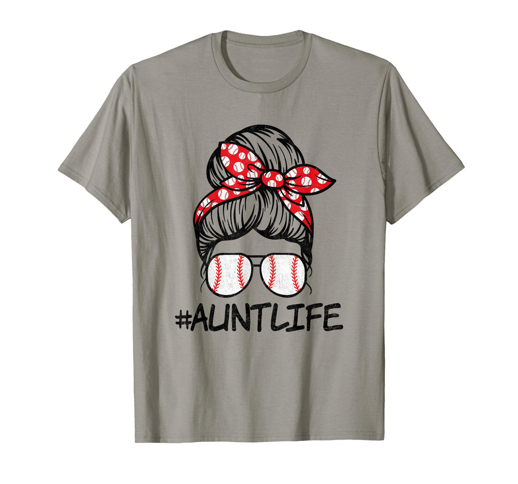 Funny Mothers Day Baseball Aunt Life T-Shirt - Streetwear Style Men Women - T-Shirt, Sweatshirt, Hoodie