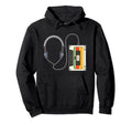 Headphones 80S Music Mixtape 1980S Hoodie - Custom Art Print Men Women - T-Shirt, Sweatshirt, Hoodie