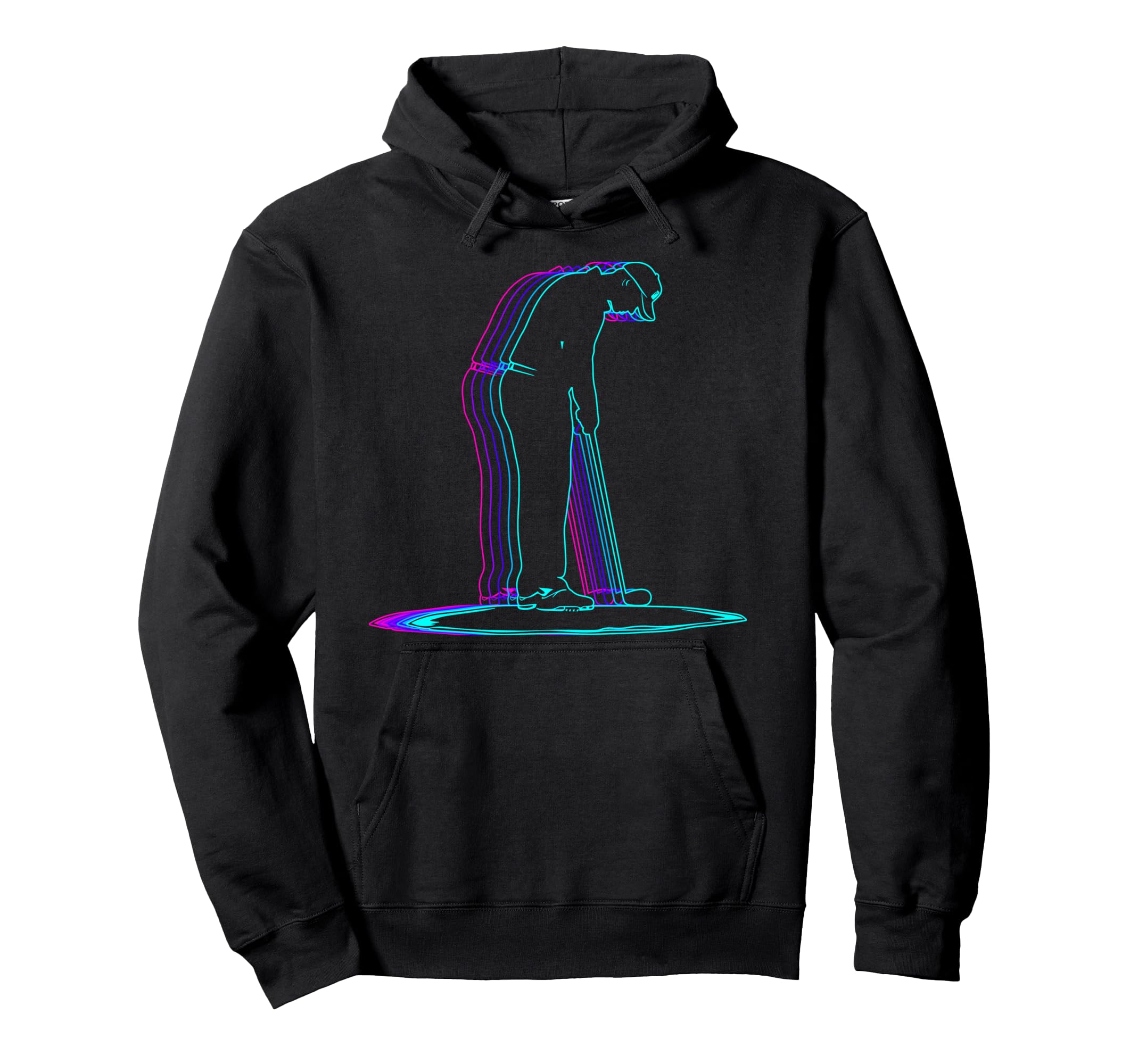 Mini Golf Golfer Golfing Miniature Golf Hoodie - Unique Graphic Men Women - T-Shirt, Sweatshirt, Hoodie