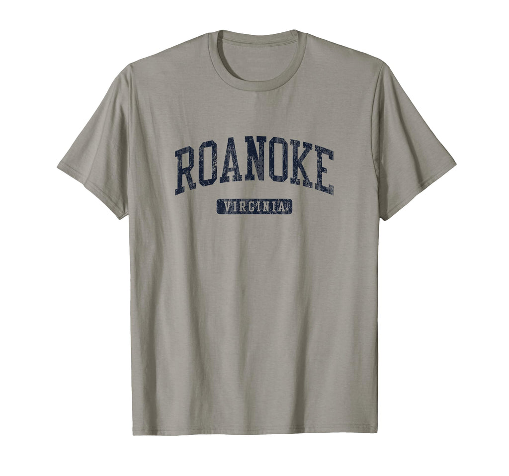 Roanoke Va J05 Athletic Blue T-Shirt - Trendy Graphic Men Women - T-Shirt, Sweatshirt, Hoodie