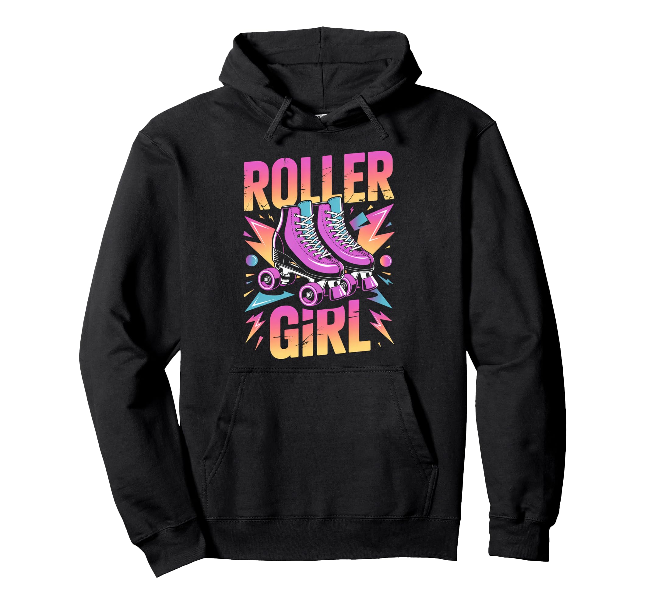 Roller Roller Skate Roller Skating Hoodie - Unique Graphic Men Women - T-Shirt, Sweatshirt, Hoodie