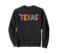 Texas Aesthetic Floral Boho And Sweatshirt - Streetwear Style for Adults - T-Shirt, Sweatshirt, Hoodie