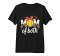 Solfball Mom Both Baseball Mama T-Shirt - Streetwear Style for Adults - T-Shirt, Sweatshirt, Hoodie
