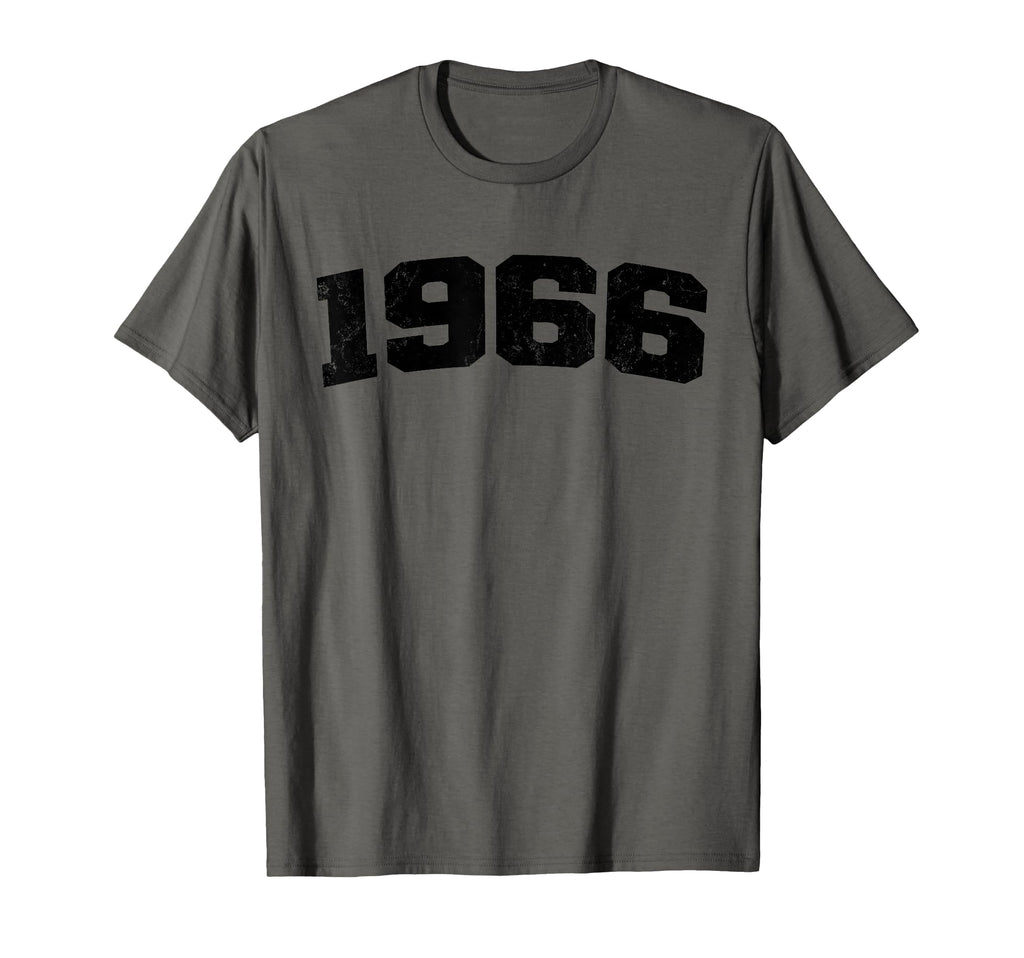 1966 Arched Varsity Distressed T-Shirt - Streetwear Style for Adults - T-Shirt, Sweatshirt, Hoodie