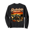 Shutterbug Life Camera Photography Sweatshirt - Trendy Graphic Men Women - T-Shirt, Sweatshirt, Hoodie