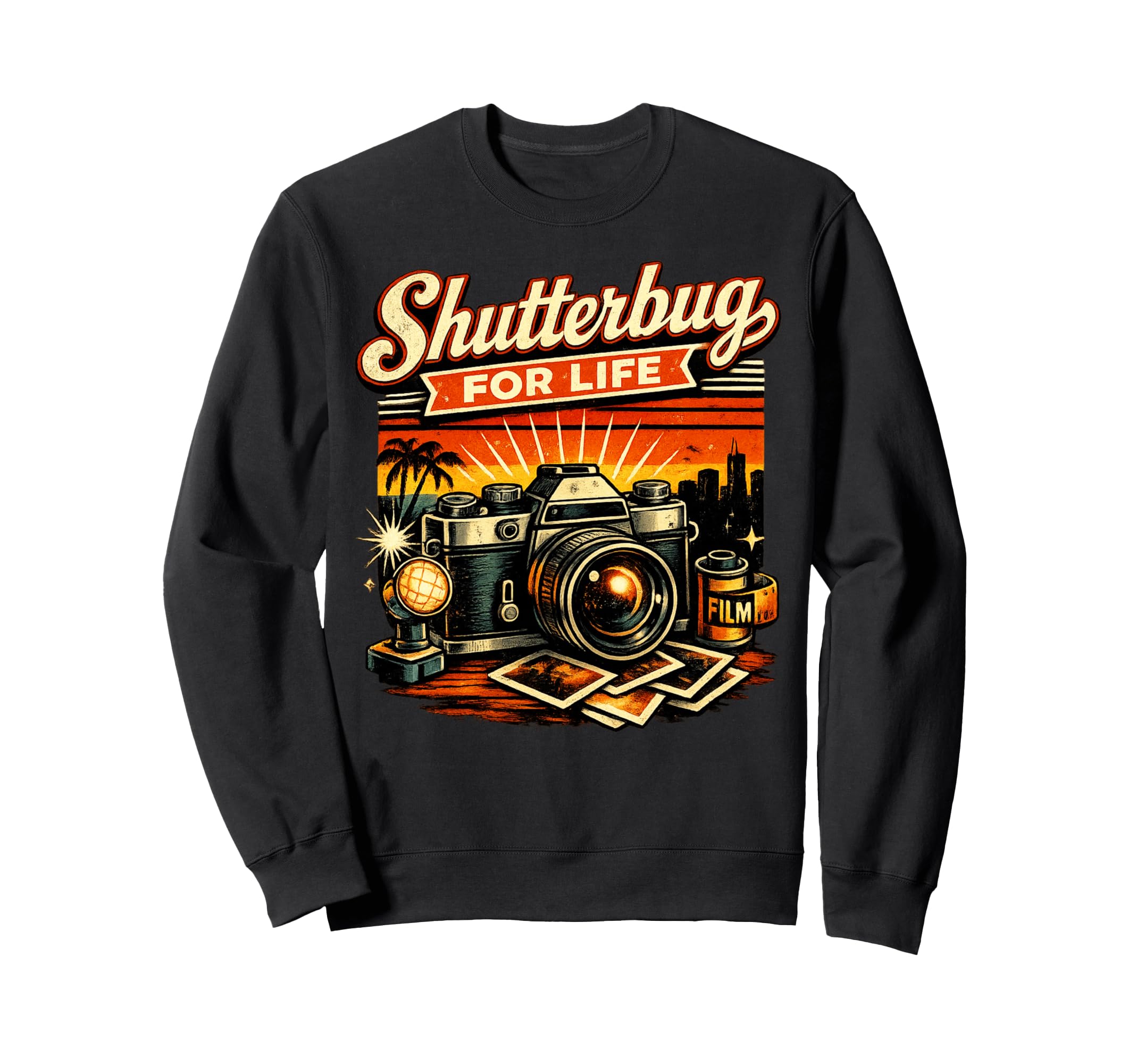 Shutterbug Life Camera Photography Sweatshirt - Trendy Graphic Men Women - T-Shirt, Sweatshirt, Hoodie