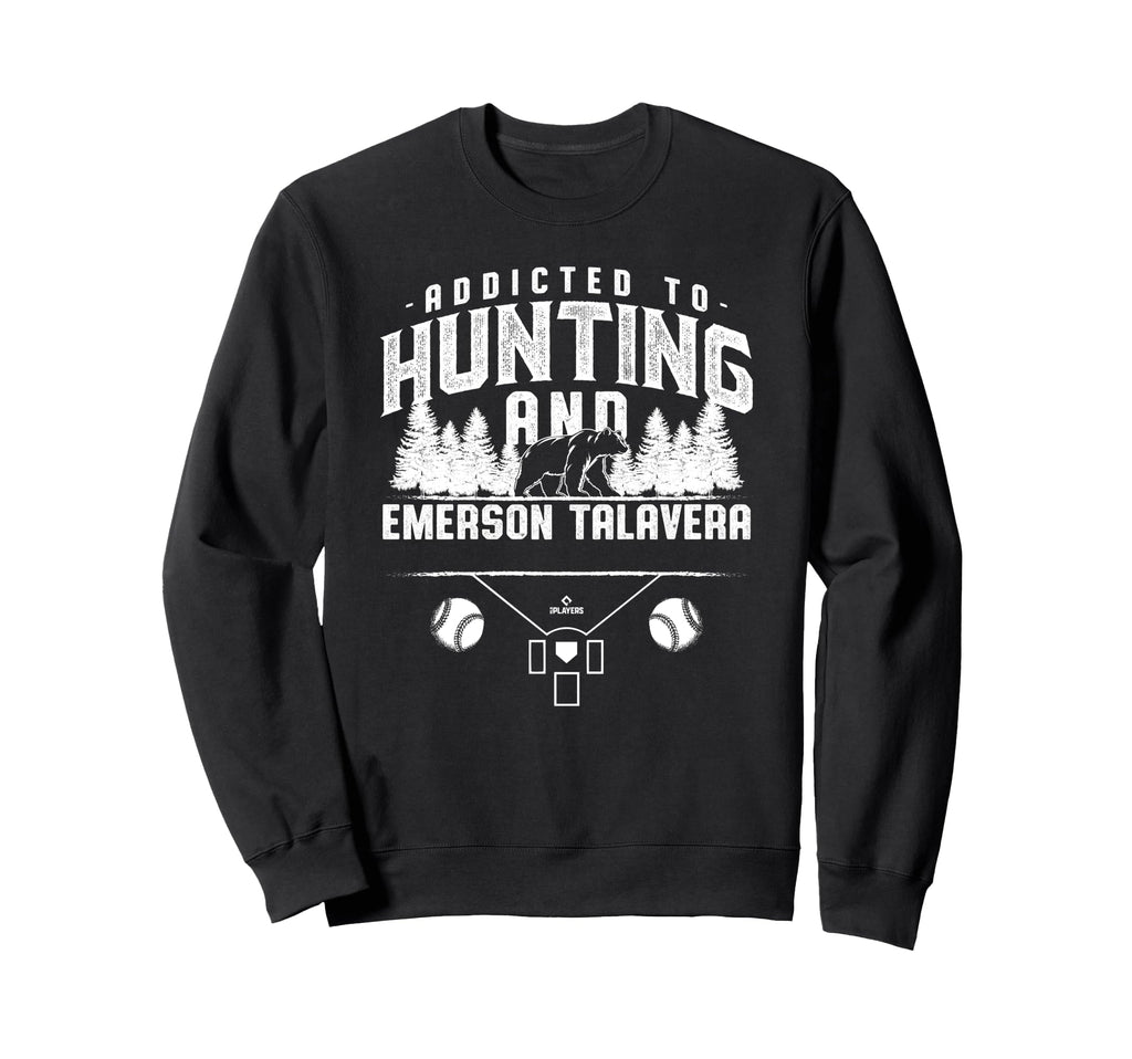 Bear Hunting And Emerson Talavera Sweatshirt - Graphic Print Men Women - T-Shirt, Sweatshirt, Hoodie