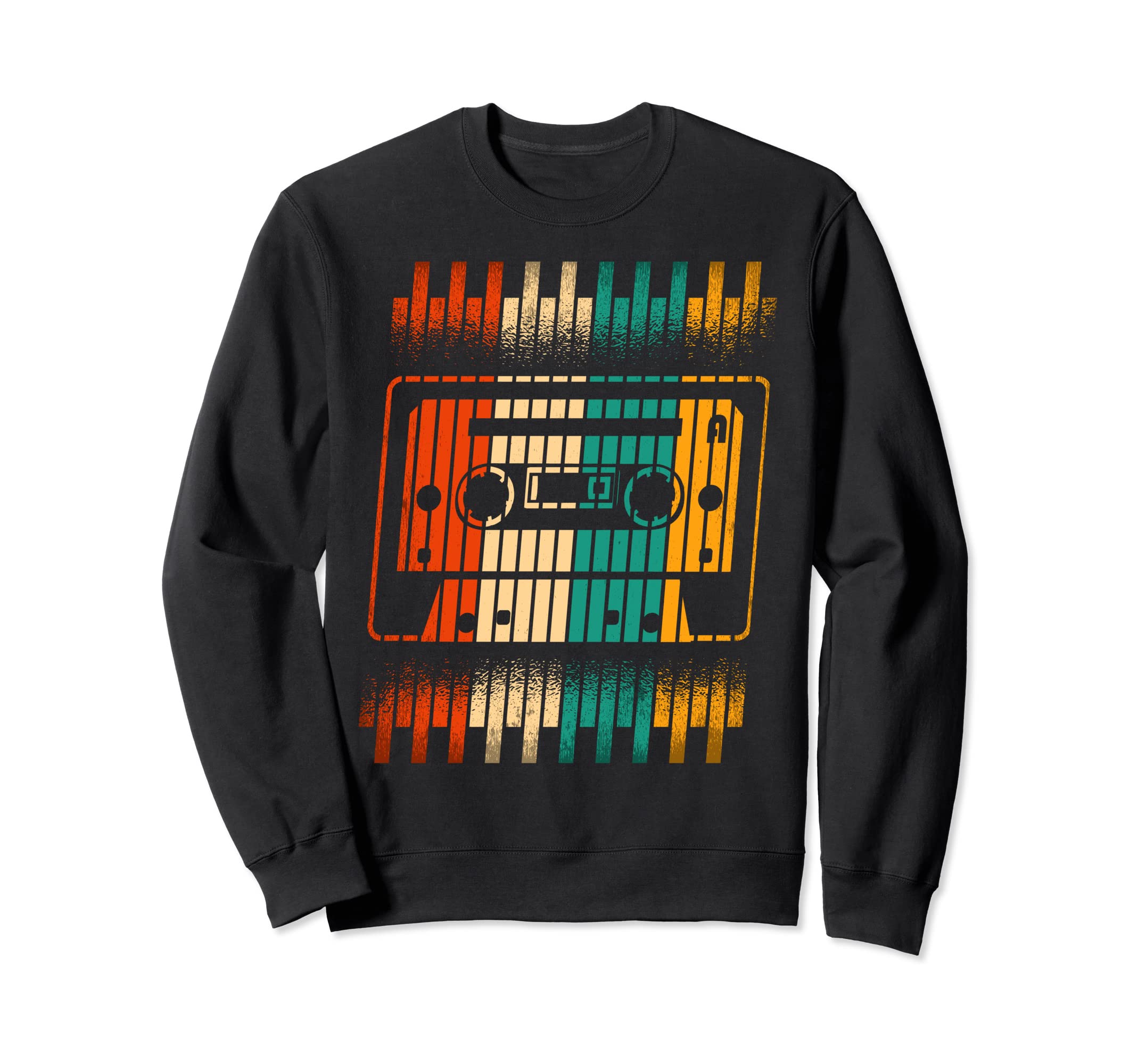 Oldschool Cassette Tape Mixtape Sweatshirt - Unique Graphic Men Women - T-Shirt, Sweatshirt, Hoodie