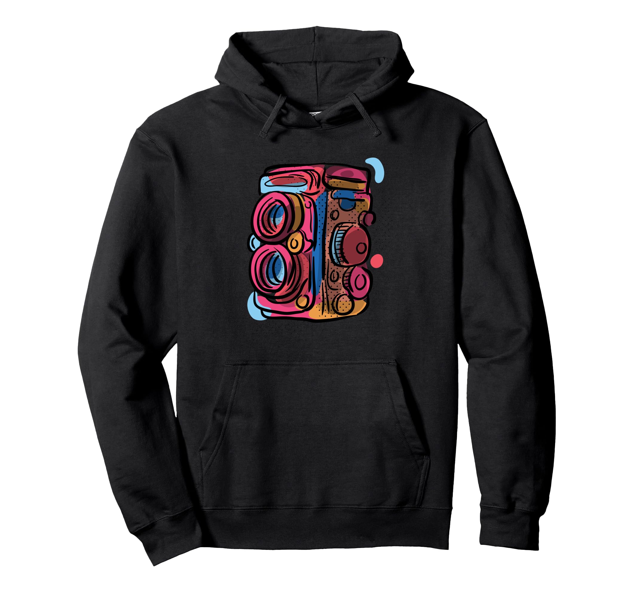 Photography Lovers Camera Photographer Hoodie - Minimalist Print for Adults - T-Shirt, Sweatshirt, Hoodie