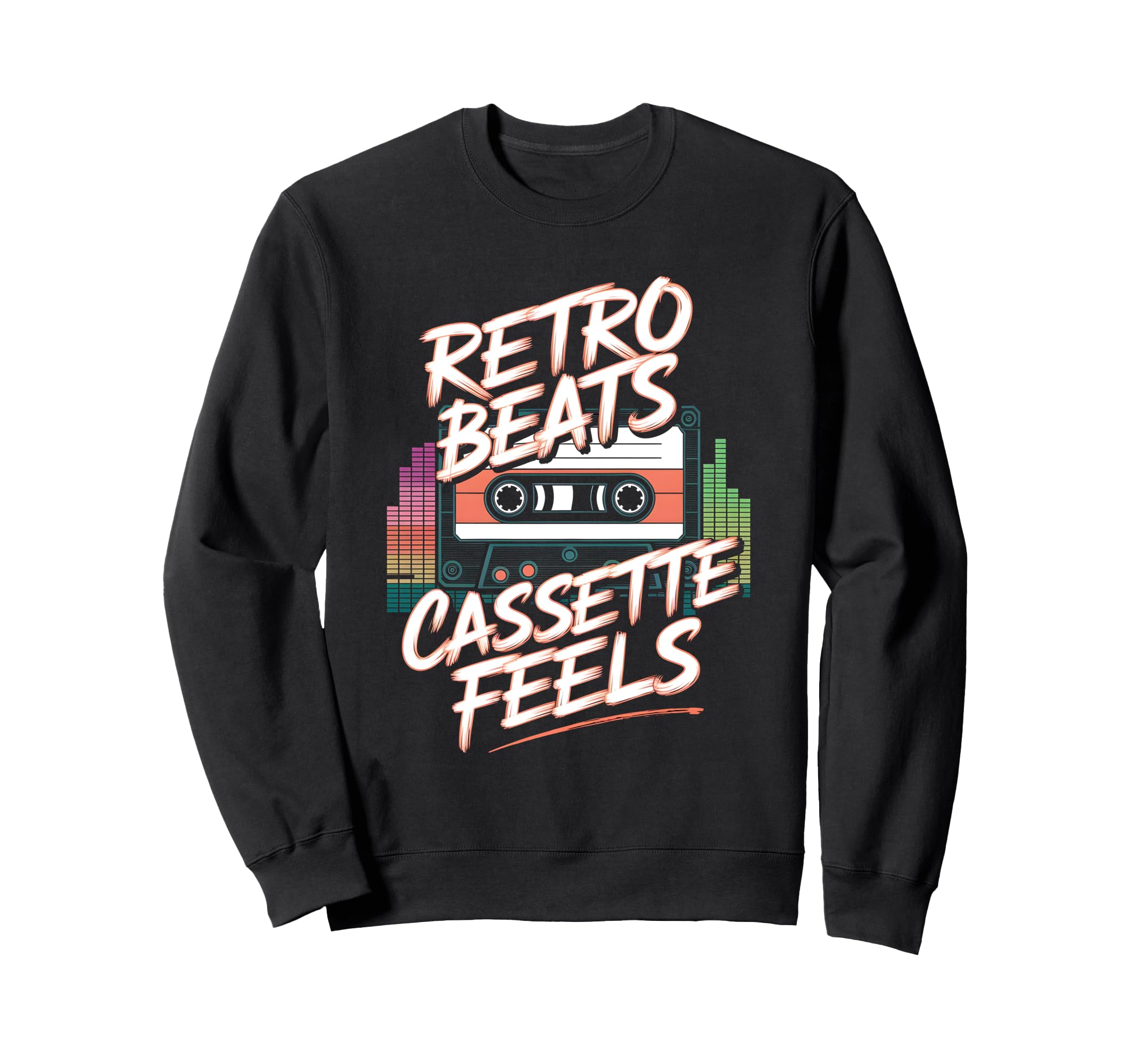 Beats Cassette Feels Cassette Sweatshirt - Casual Everyday Wear for Adults - T-Shirt, Sweatshirt, Hoodie