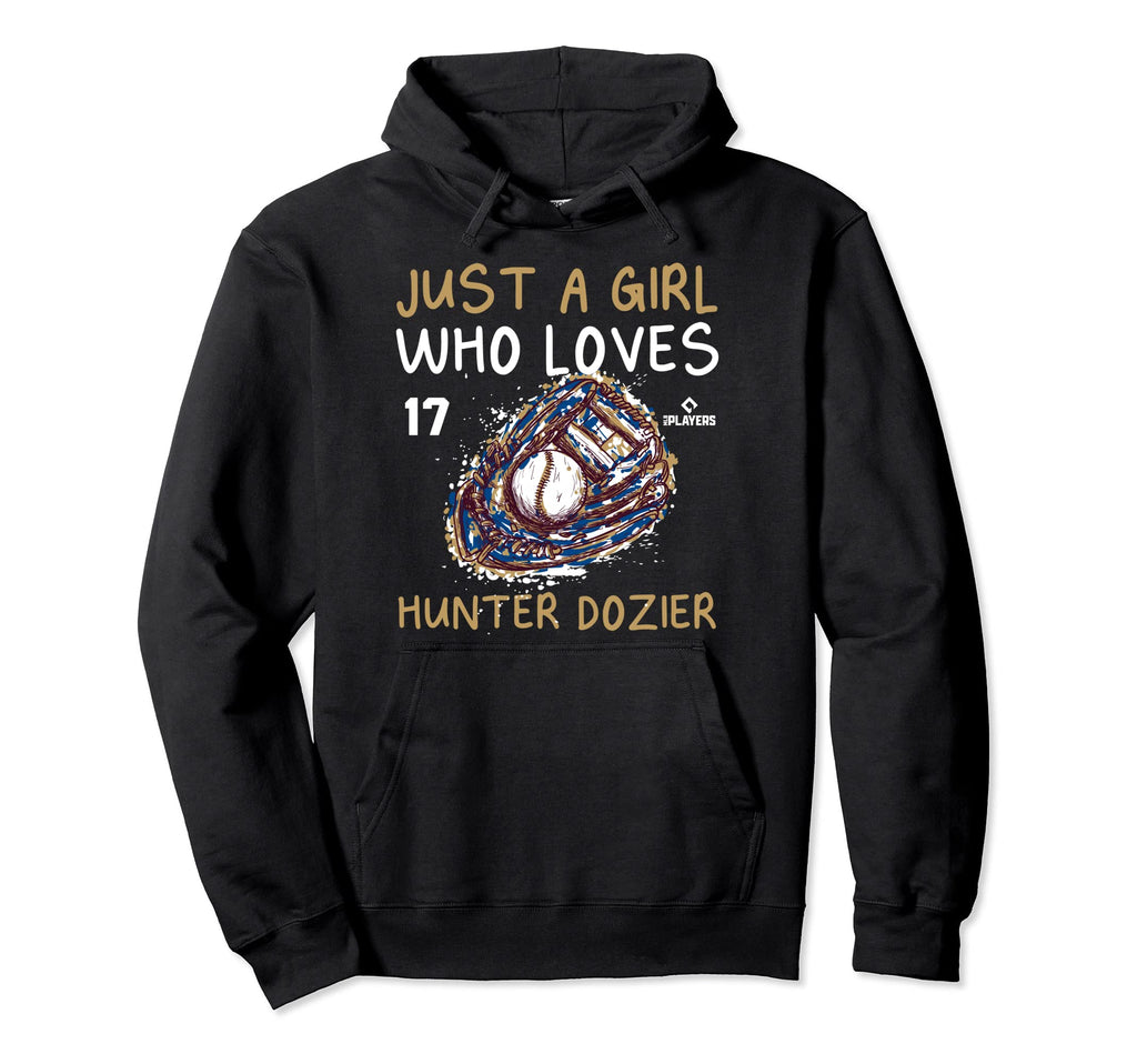 Who Loves Hunter Dozier Fan Mlbpa Hoodie - Trendy Graphic Men Women - T-Shirt, Sweatshirt, Hoodie