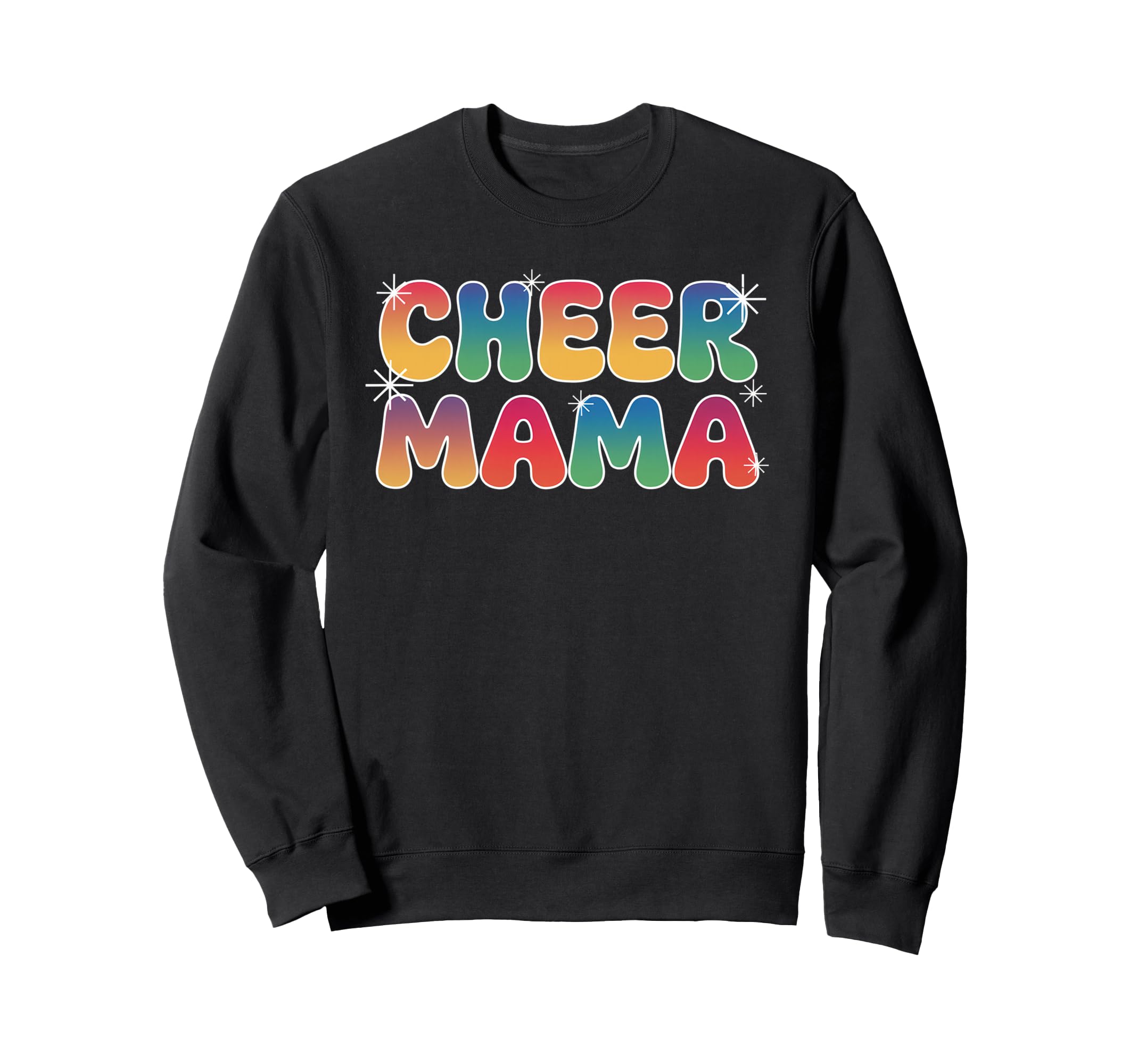 Cheer Mom Mother Bow Cheerleader Game Sweatshirt - Novelty Apparel Unisex - T-Shirt, Sweatshirt, Hoodie