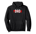 Baseball Dad Daddy Fathers Day Team Sport Hoodie - Graphic Print Men Women - T-Shirt, Sweatshirt, Hoodie