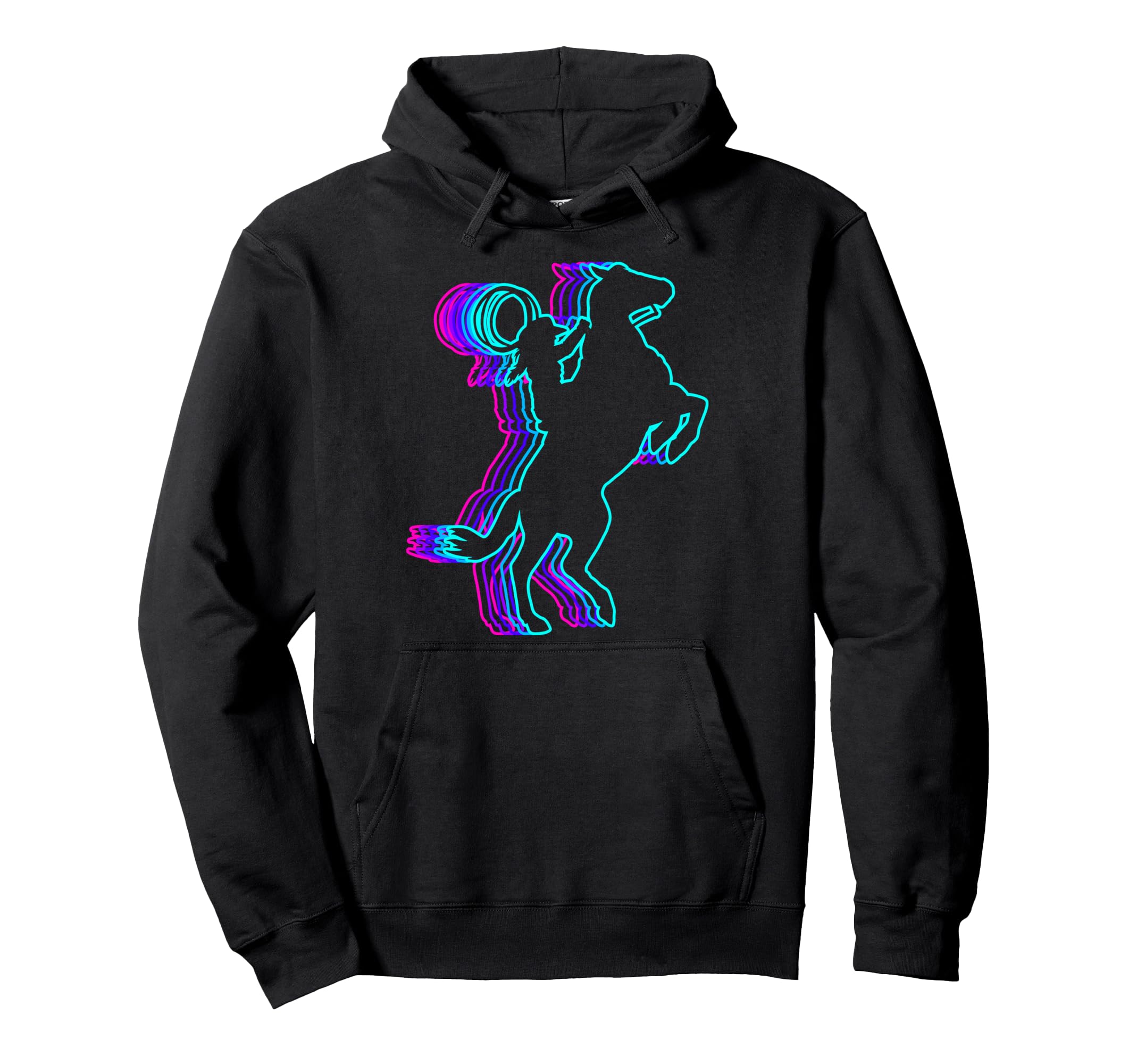 Rodeo Barrel Racer Barrel Racing Hoodie - Minimalist Print Men Women - T-Shirt, Sweatshirt, Hoodie