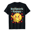 Ballpark Poppy Softball And Baseball T-Shirt - Casual Everyday Wear Unisex - T-Shirt, Sweatshirt, Hoodie