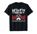 Funny Baseball Mom Mothers Day Gift T-Shirt - Streetwear Style for Adults - T-Shirt, Sweatshirt, Hoodie