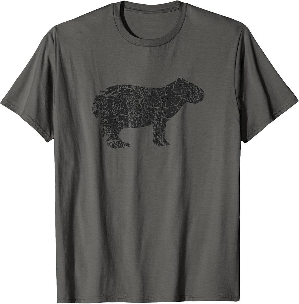 Vintage Capybara Merch and Gifts - Adult & Kids T-Shirts, Sweatshirts & Hoodies apparel design preview 1