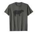 Capybara Distressed Capybara T-Shirt - Casual Everyday Wear Men Women - T-Shirt, Sweatshirt, Hoodie