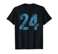 Baseball Softball Mom 24 Number T-Shirt - Minimalist Print Men Women - T-Shirt, Sweatshirt, Hoodie