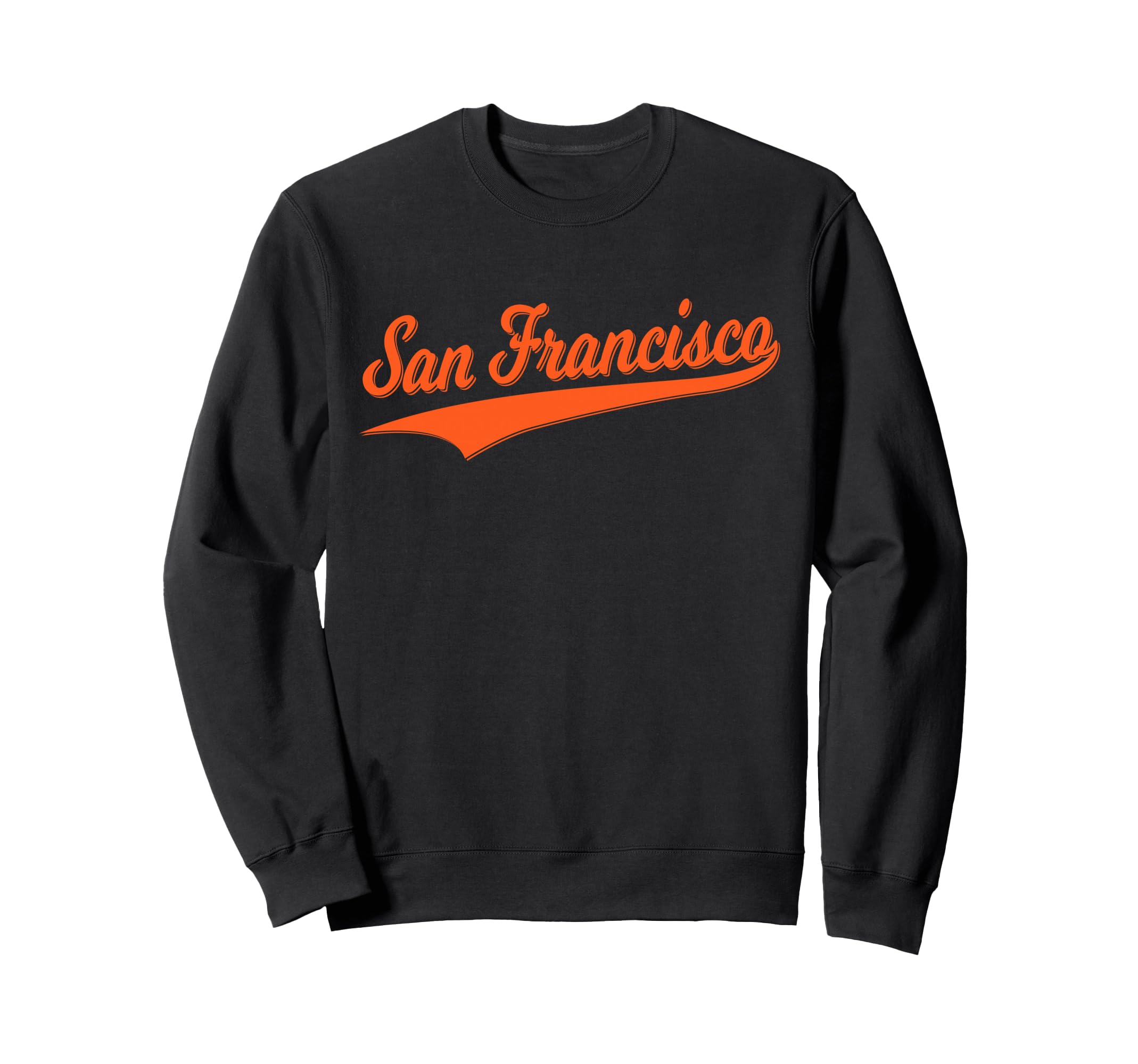 San Francisco Sf Varsity Script Sweatshirt - Casual Everyday Wear Unisex - T-Shirt, Sweatshirt, Hoodie