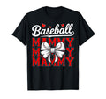 Game Day Mamy Coquette Bow Baseball Mammy T-Shirt - Trendy Graphic Unisex - T-Shirt, Sweatshirt, Hoodie
